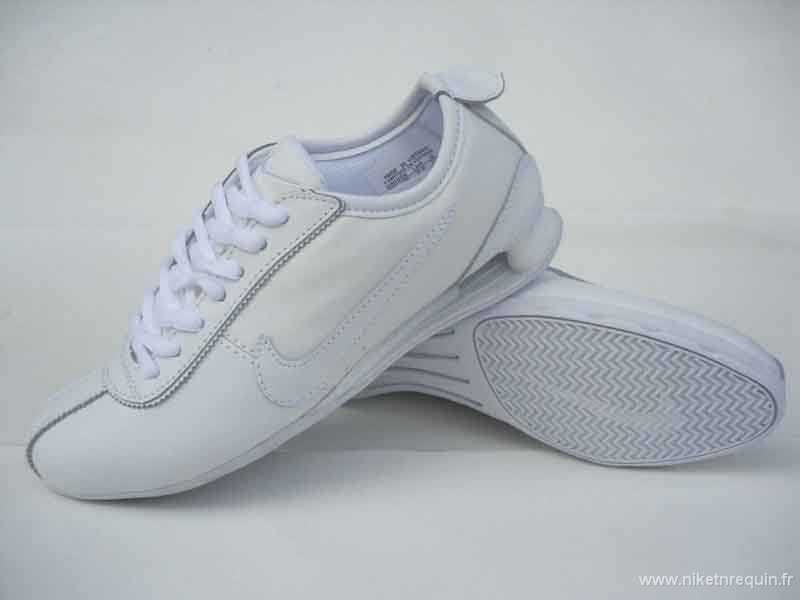 Nike Shox R2 blanche (2)